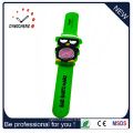 Chaussure de silicone promotionnelle Lady Kids Slap Japan Movt en acier inoxydable arrière montre (DC-531)